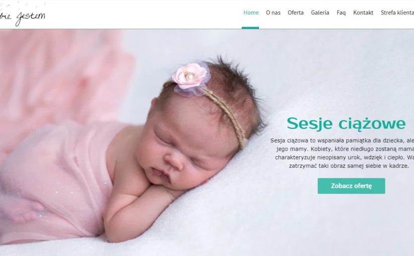 Narodziny bobasa to okres zadziwiający potrzebujemy uchować ową chwile.